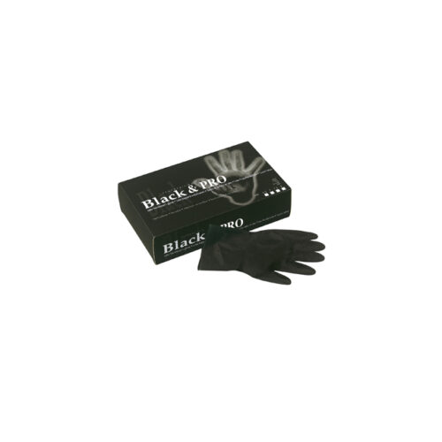 SIBEL LATEX KÄSINE BLACK PRO SMALL-6,5  20 KPL