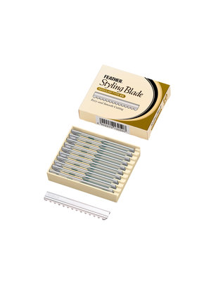 Feather Styling Blade Regular Type terät hiusveitseen 10 kpl