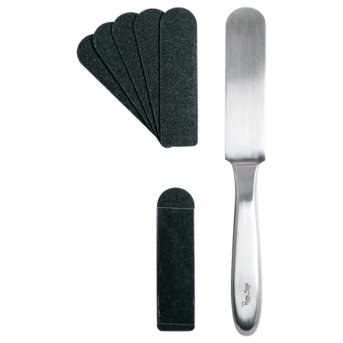 Peggy Sage Ruostumaton teräs pedikyyri rasp