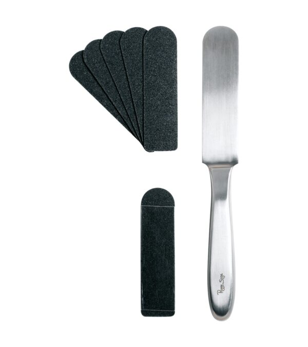 Peggy Sage Ruostumaton teräs pedikyyri rasp