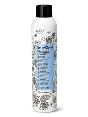 Four Reasons No Nothing Sensitive Super Strong Hairspray 300 ml