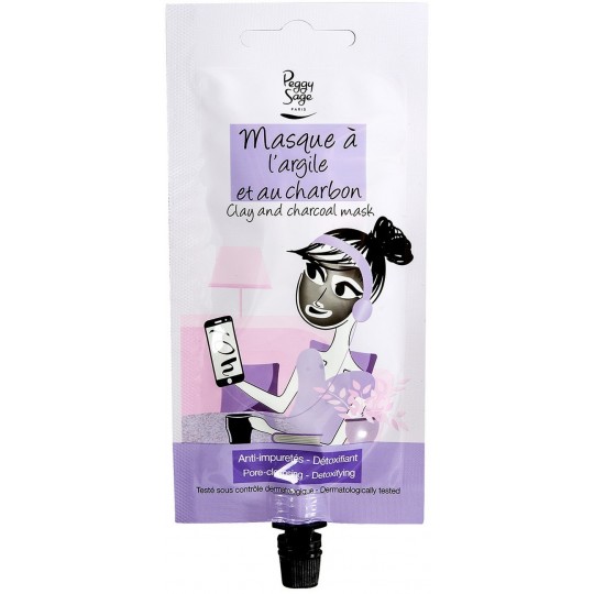 PEGGY SAGE Clay And Charcoal Mask 25ml
