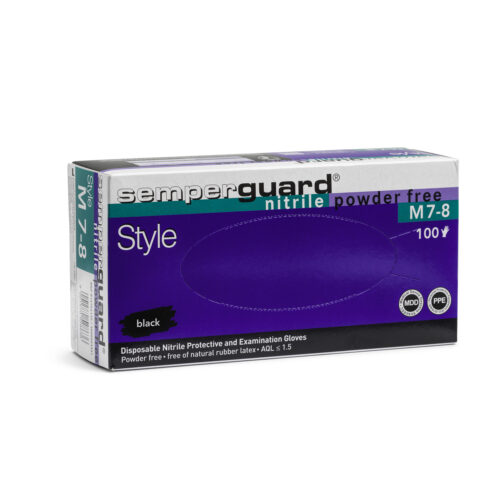 5139 Bravehead puuterivapaat Nitriilikäsineet M koko 100 kpl