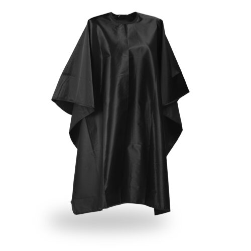 5600_satin-cape_black_2032-scaled WAKO SATIN LEIKKAUSKAPPA, MUSTA