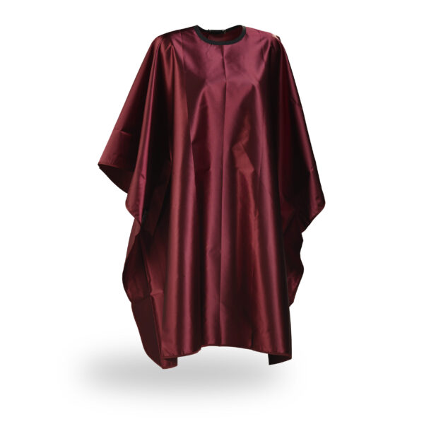 WAKO SATIN LEIKKAUSKAPPA, BURGUNDY