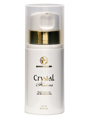 56207TiF282d-1 Australian Gold Crystal Faces