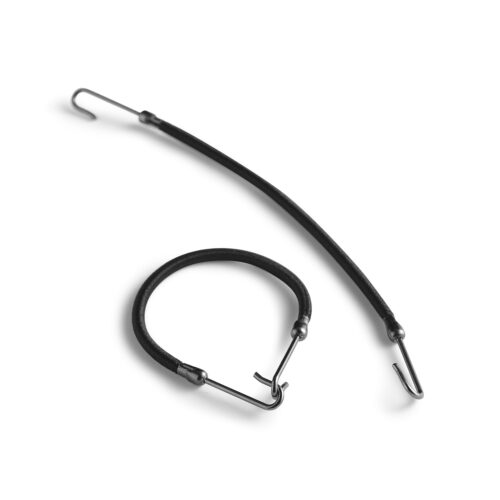 8187 Kampauslenkit, Musta 12kpl