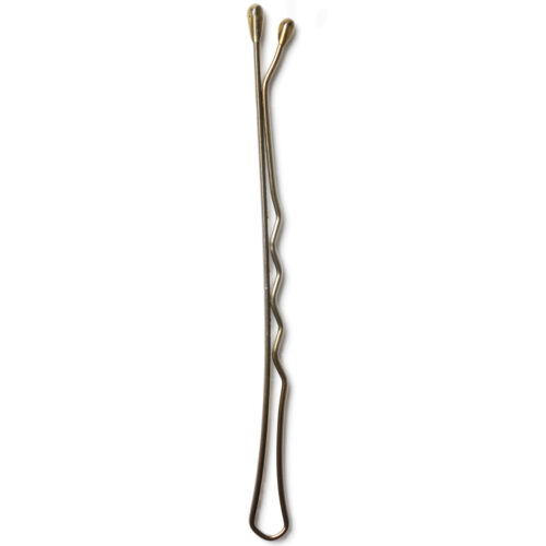 Hiuspinnit 51 mm, ruskea