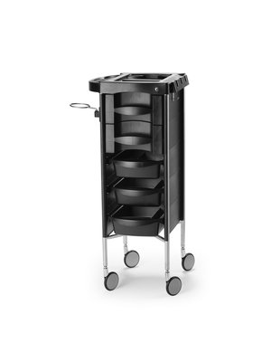 87699TiF20da Bravehead Trolley työtarvikevaunu, musta