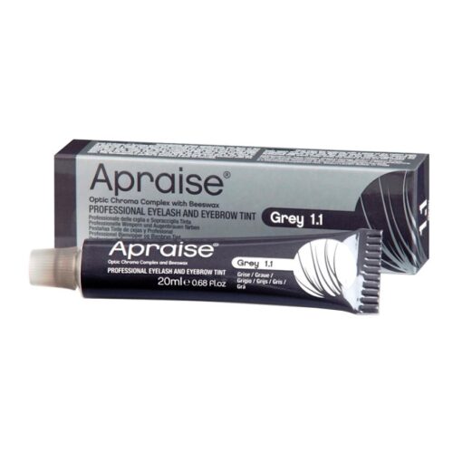 Apraise-Eyelash-Eyebrow-Tint-Gray Apraise Kestoväri Ripsille ja Kulmille, harmaa 20ml