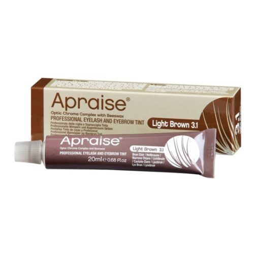 Apraise-Light-Brown Apraise Kestoväri Ripsille ja Kulmille vaaleanruskea 3.1 (20ml )