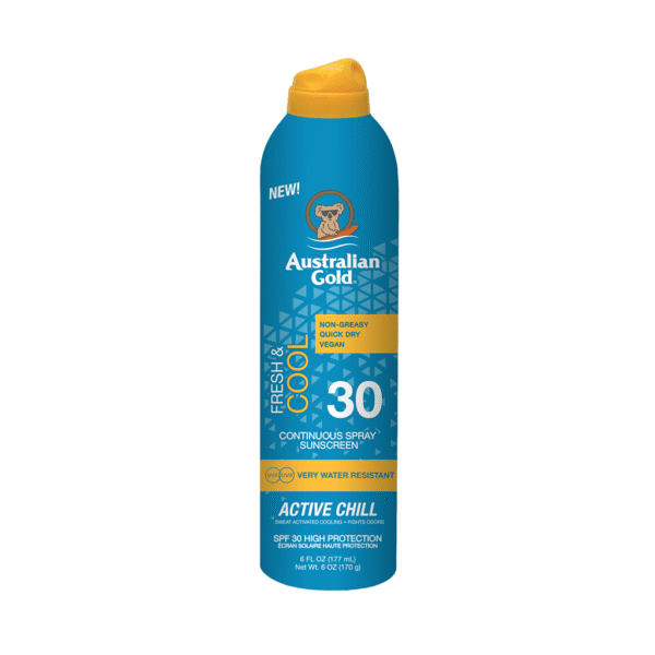 Australian Gold SPF 30 Spray Gel Active Chill 247ml