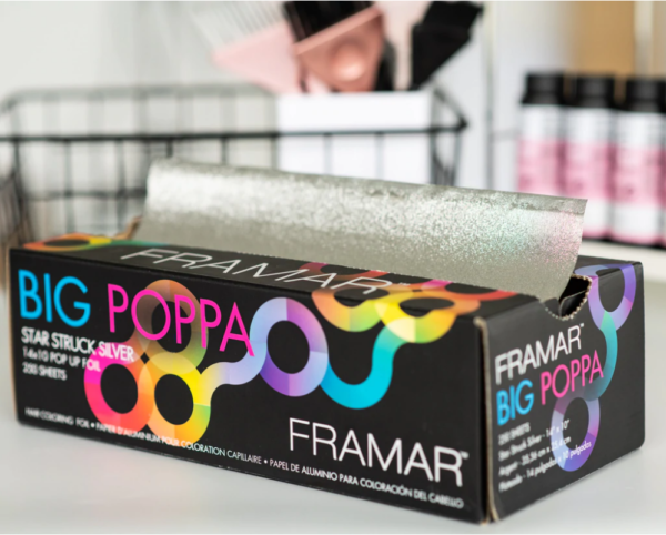 Framar Big Poppa Star Struck Silver 10x14 Extra Wide Pop Up Foil 250kpl
