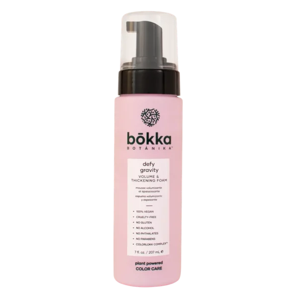 Bokka Botanika Defy Gravity Volume & Thickening Foam 207 ml
