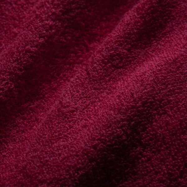 Burgundy-terry-sheet Suojaliina Universal 1 kpl
