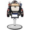 CHILDRENS-HAIRDRESSING-CHAIR-CAR-POLICE-2 Lasten kampaamotuoli Poliisi