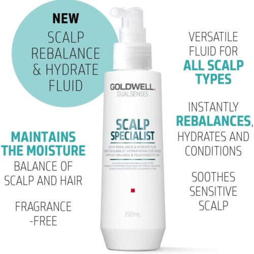 Dualsenses-Scalp-Specialist-Scalp-Rebalance-Hydrate-Fluid Goldwell DualSenses Scalp Specialist Scalp Rebalance & Hydrate Fluid 150 ml