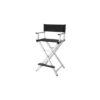 Folding-make-up-chair Make Up tuoli Silver
