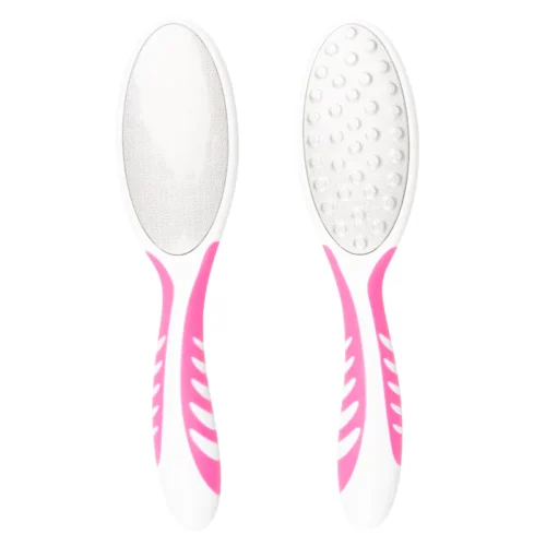 Kaksipuolinen pedikyyri viila pinkki, metalliterät