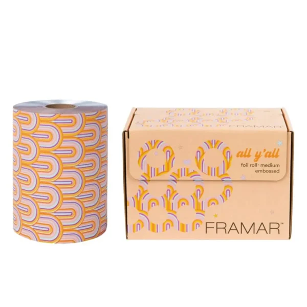 Framar All Y'all kohokuvioitu Foliorulla, 12,7 cm x 97,5 m