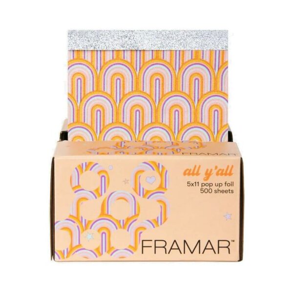 Framar All Y'all kohokuvioitu Foliorulla, 12,7 cm x 97,5 m