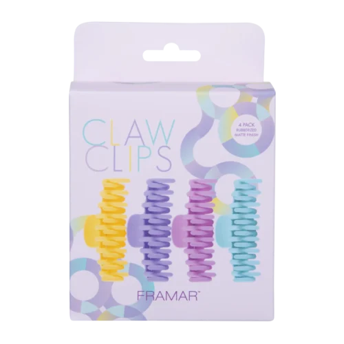 Framar Claw Clips Pastel, 4 kpl/pkt
