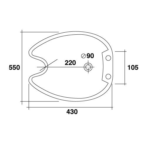 Hair-wash-Ceramic-backwash-basin-Black Keraaminen Pesupaikkalle, musta allas