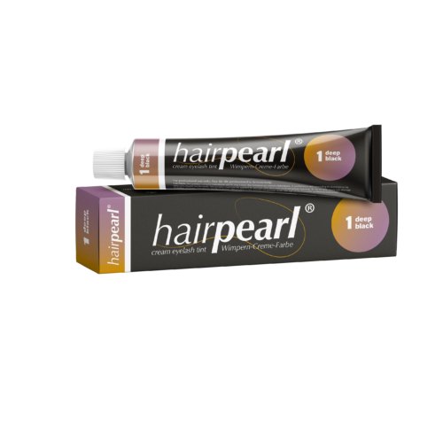 Hairpearl No 1 ripsien ja kulmien,musta