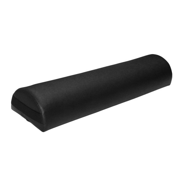 Half-round-massage-bolster-black RESTPRO® puolipyöreä jalkatyyny, musta