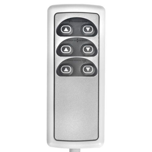 Hand-controler-for-SilverFox-beds-3-motors-mybeauty24.eu_ Weelko Silver Fox Kaukosäädin johtolla 3-motor.(2235C, 2235A, 2246A)