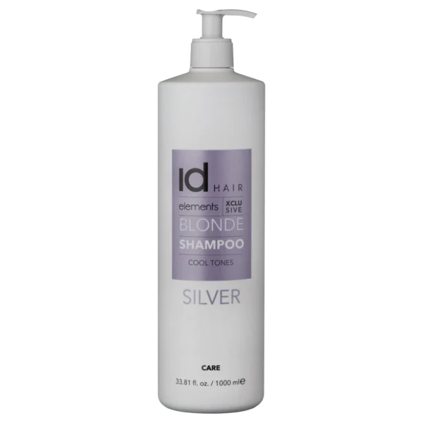 IdHair-Elements-Xclusive-Blonde-Shampoo-Silver-1000-ml IdHair Elements Xclusive Blonde Shampoo Silver