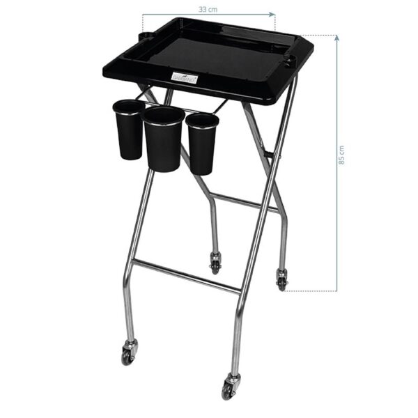 Kampaamon-apukarry Kampaamon Bravehead värikärry