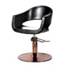 Kampaamotuoli Milano pink GOLD pohjalla