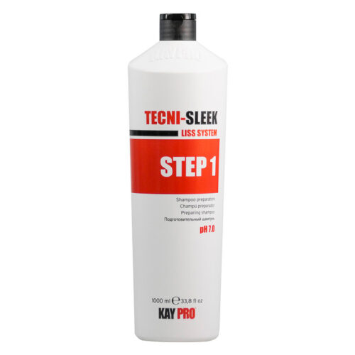 KayPro-Tecni-Sleek-Shampoo-1000ml KayPro Tecni-Sleek Step 1 Keratiinisuoristus shampoo 1000ml