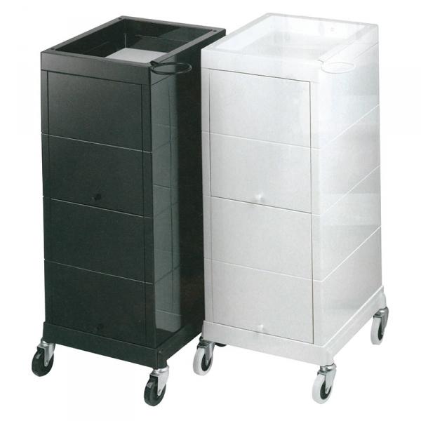 Laadukas-Sibelin-kampaamon-tyokarry-2 Sibel Discrete Service työtarvikevaunu, musta