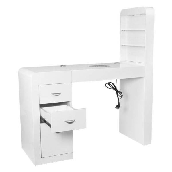 Manicure-table-white-mybeauty24.eu_ Manikyyripöytä Luxury imurilla