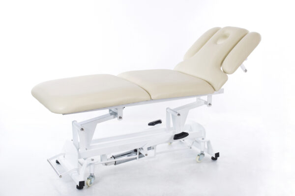 Massage-table-Hydro-3-beige Hierontapöytä Hydro 3 beige kermanvalkoinen