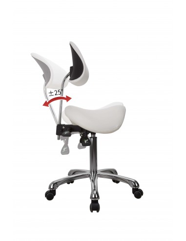 Noble satulatuoli, musta