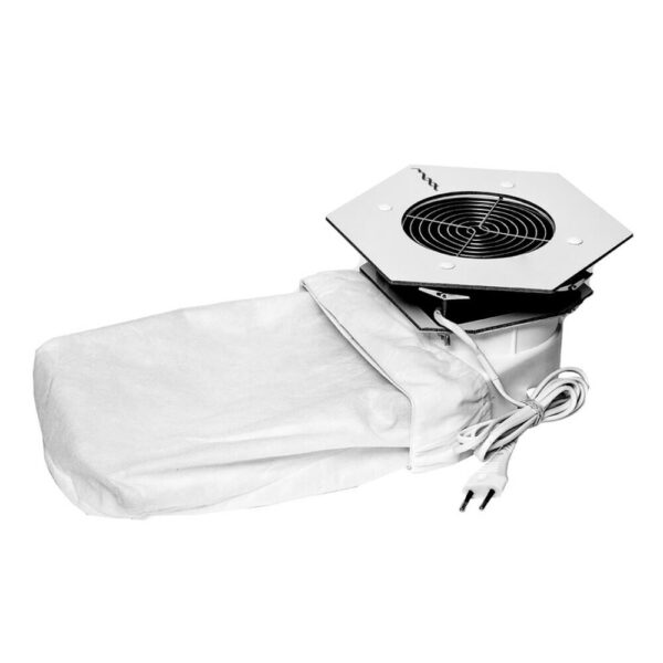 SheMax Smart V-PRO kynsi-imuri – pöydän sisään – valkoinen