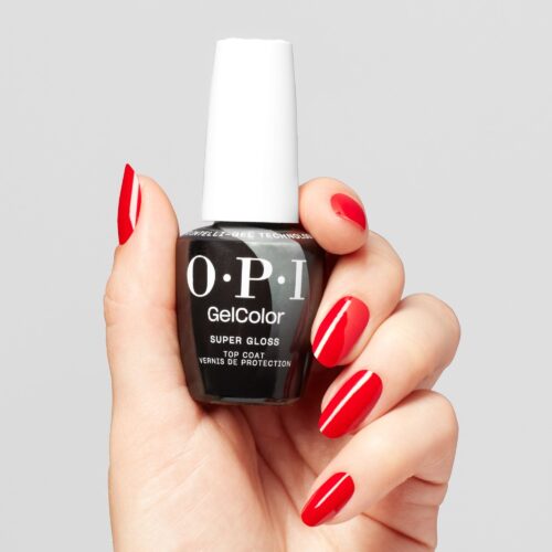 OPI GelColor Super Gloss Gel Stay Shiny Top Coat 15ml
