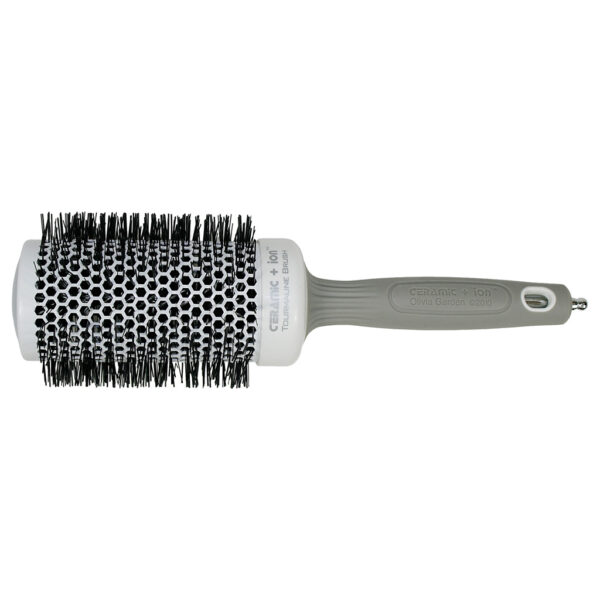 Olivia Garden White&Grey Ceramic + ION hiusharja