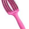 Olivia Garden Fingerbrush Combo Medium Hot Pinkki aukikampausharja