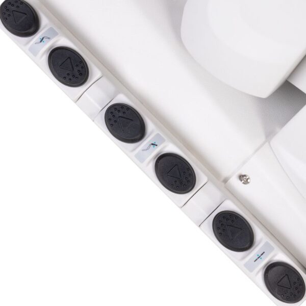 Pedicure-bed-with-3-motors-and-heating-Medial-White7 Azzurro Pro Exclusive 3-moottorinen hoitotuoli lämmityksellä, valkoinen