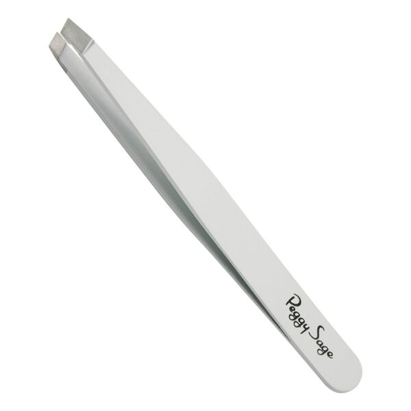 Peggy-Sage-Professional-tweezers-9.5-cm-white-mybeauty24.eu_ Peggy Sage Ammattilliset pinsetit 9.5 cm
