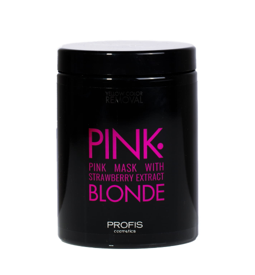 Pinkmask Profis Pink Blonde Mask With Strawberry Extract 1000 ml