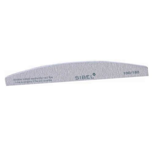 SIBEL-Emery-Nail-File-2-way-100-180-Zebra-10pcs-mybeauty24.eu_-1 Sibel Puolikuun muotoinen kynsiviila 100/180 1kpl