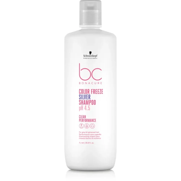 Schwarzkopf BC Color Freeze Silver Shampoo pH-4,5