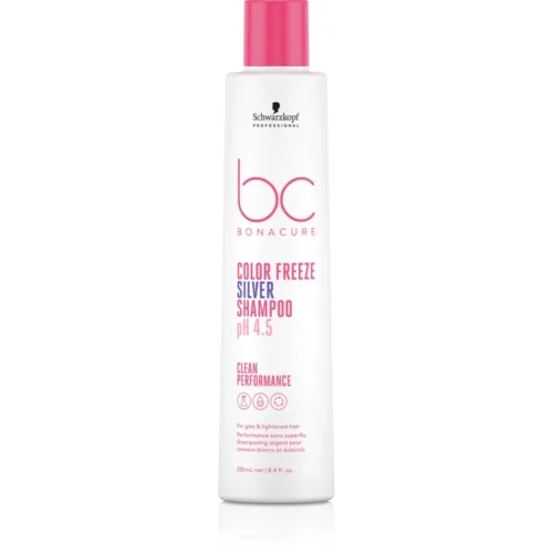 Schwarzkopf BC Color Freeze Silver Shampoo pH-4,5