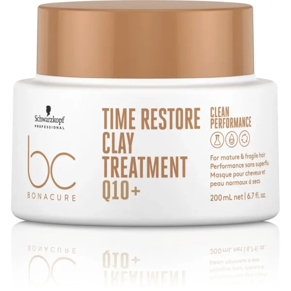 Schwarzkopf BC Time Restore Clay Treatment Q10+ 200ml