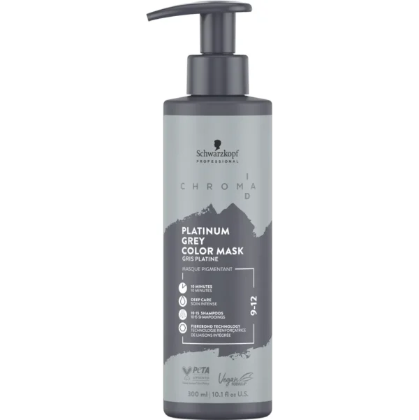 Schwarzkopf ChromaID Bonding Color Mask 9-12 Platinum grey 300 ml